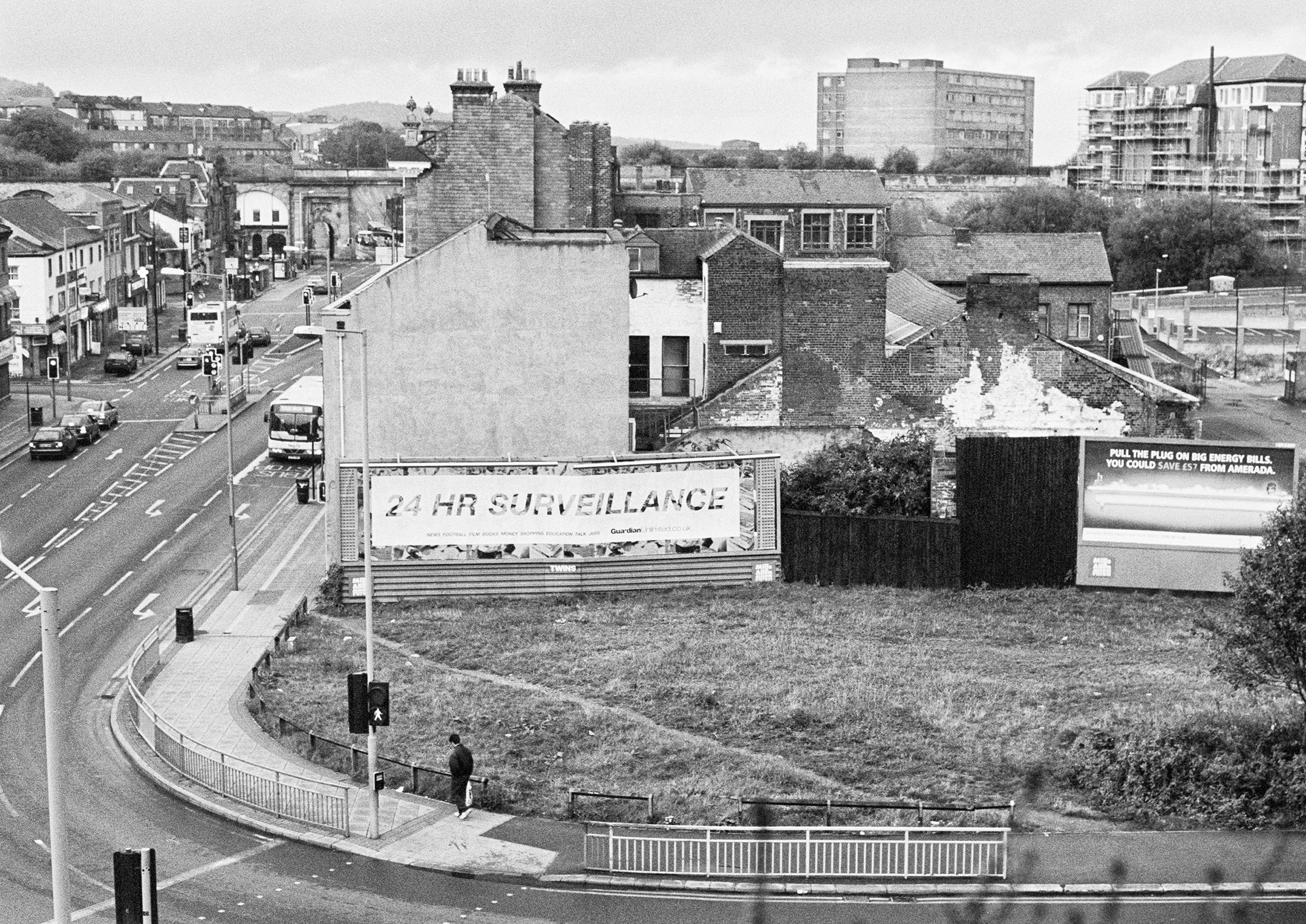 Looking down the Wicker towards Willey Street, Sheffield, England. Photograph © Barbara Wasiak, courtesy of Jose Snook.